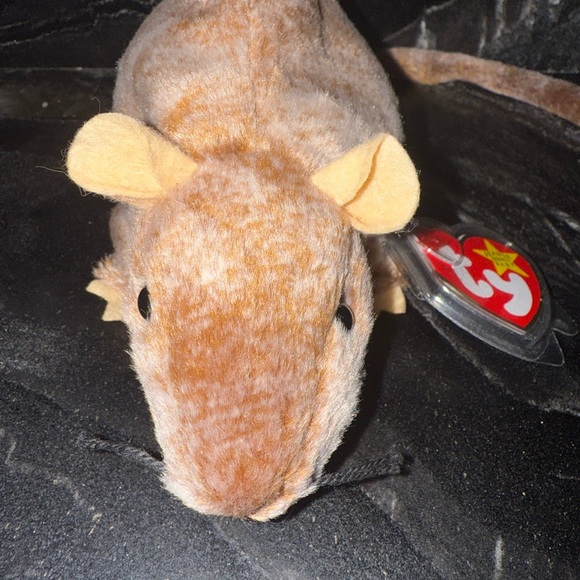 TY Babies VINTAGE RARE TIPTOE THE RAT - Picture 2 of 7